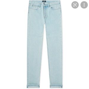 Designer APC high rise jeans